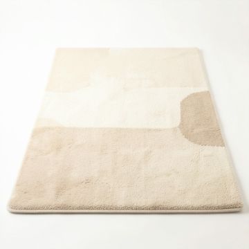 Moss Bend Rectangular Area Rug - Cream (synthetic illustration; no displayed measurements)