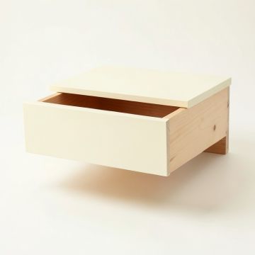 Cedar Branch Under-Desk Drawer Unit - Cream (synthetic illustration; no displayed measurements)