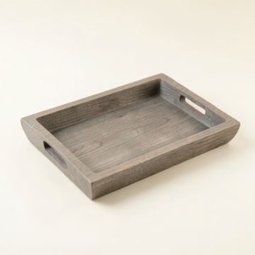 Cedar Brook Serving Tray - Gray (synthetic illustration; no displayed measurements)