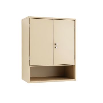 Elm Dale Wall-Mounted Laundry Cabinet - Beige