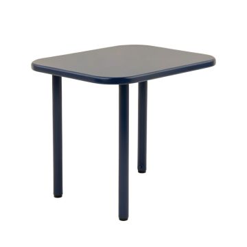 Cliff Branch Compact Balcony Table - Navy (synthetic illustration; no displayed measurements)