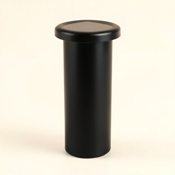 Imperial Black Powder Coated Aluminum Solar Powered Integrated Led Fence Post Cap (synthetic illustration; no displayed measurements)