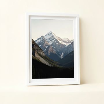 Canadian Rockies By Petere Ewart - Advertisement Print (synthetic illustration; no displayed measurements)