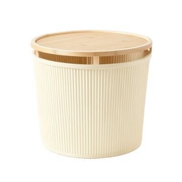 Willow Bend Laundry Hamper - Cream