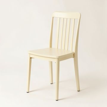 Pine Branch Dining Chair - Cream (synthetic illustration; no displayed measurements)