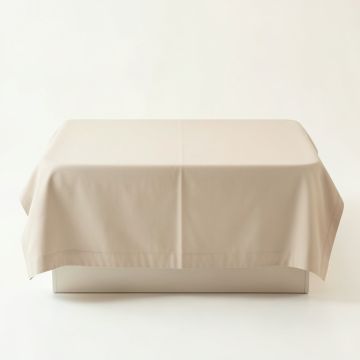 Alder Brook Flat Bed Sheet - Beige (synthetic illustration; no displayed measurements)