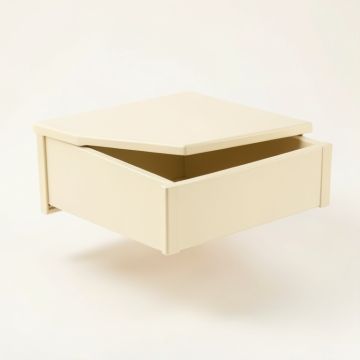 Aspen Bend Under-Desk Drawer Unit - Cream (synthetic illustration; no displayed measurements)