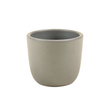 Ash Bluff Empty Candle Holder - Gray