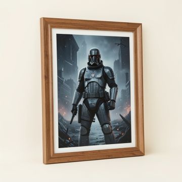 Star Wars : The Last Jedi - Kylo Paper Print (synthetic illustration; no displayed measurements)