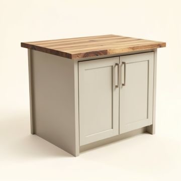 Edalyn Kitchen Island With Butcher Block Top (synthetic illustration; no displayed measurements)