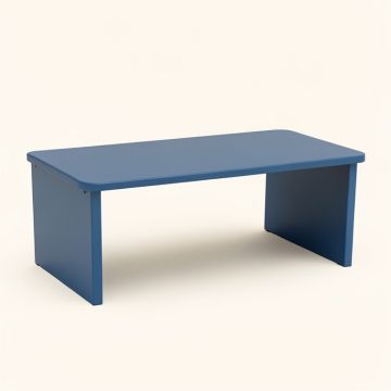 Sage Field Desktop Monitor Riser - Blue (synthetic illustration; no displayed measurements)
