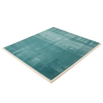 Shelly Teal/Beige Indoor / Outdoor Area Rug
