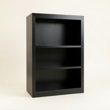 Maple Canyon Freestanding Bookcase - Black (synthetic illustration; no displayed measurements)