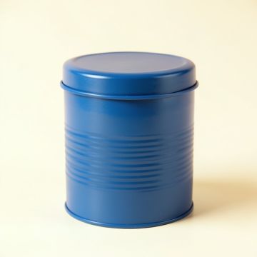 Hazel Crest Storage Canister With Lid - Blue (synthetic illustration; no displayed measurements)