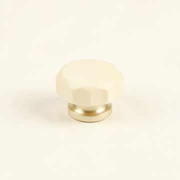 Field Canyon Cabinet Knob Without Packaging - Ivory (synthetic illustration; no displayed measurements)