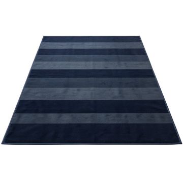 Bay Bend Rectangular Outdoor Rug - Navy