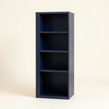 Moss Crossing Narrow Cubby Tower - Navy (synthetic illustration; no displayed measurements)