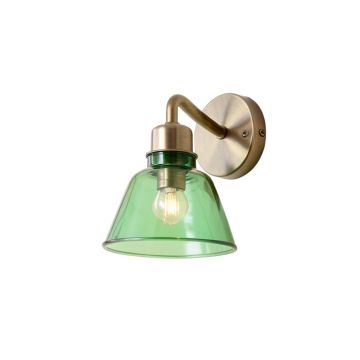 Aspen Arc Wall Sconce Mounted On A Plain Wall