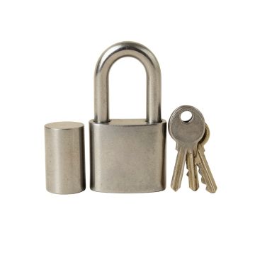 3 Piece Siggers Lock Padlock With Keys Sculpture Set
