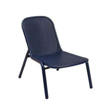Ash Brook Outdoor Lounge Chair - Navy