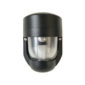 Laxford Black 1 -Bulb Outdoor Bulkhead Light