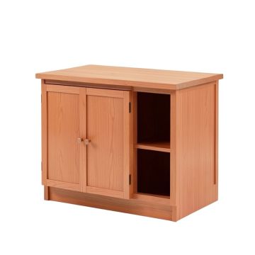 Holly Bluff Freestanding Laundry Folding Counter - Terracotta