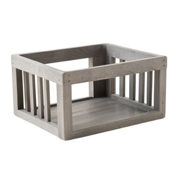 Ridge Bluff Empty Furniture-Style Pet Crate - Gray