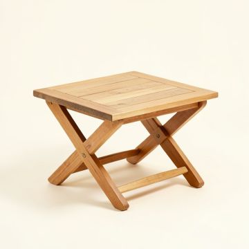Phelan Folding Wooden Coffee Table (synthetic illustration; no displayed measurements)