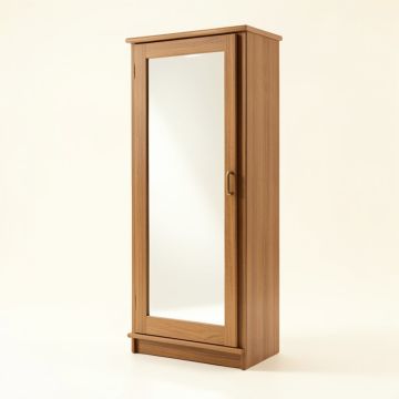 Cassell Touch Screen Led Light Door And Wall Mounted Jewelry Armoire With Mirror (synthetic illustration; no displayed measurements)