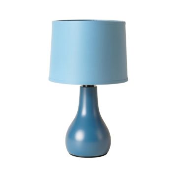 Aitkin 28 '' Blue Table Lamp Set With Usb