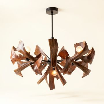 Wehrle Unique Statement Geometric Chandelier (synthetic illustration; no displayed measurements)