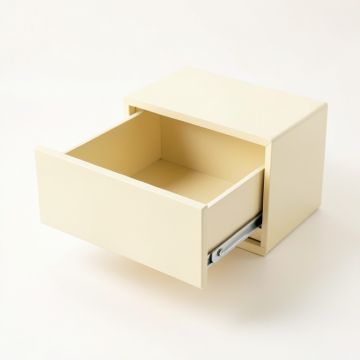 Heath Crest Under-Desk Drawer Unit - Cream (synthetic illustration; no displayed measurements)