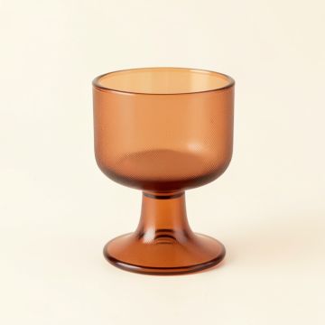 Oak Bend Empty Candle Holder - Terracotta (synthetic illustration; no displayed measurements)
