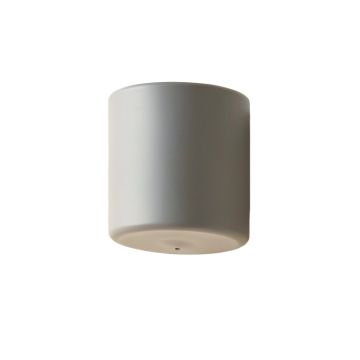 Birch Canyon Wall Sconce Mounted On A Plain Wall - Gray