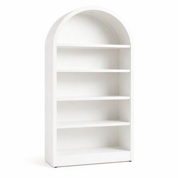 Linden Crossing Freestanding Bookcase - White