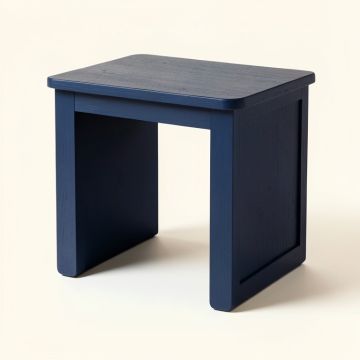 Sage Crossing Side Table - Navy (synthetic illustration; no displayed measurements)