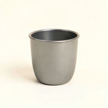 Laurel Bend Empty Candle Holder - Gray (synthetic illustration; no displayed measurements)