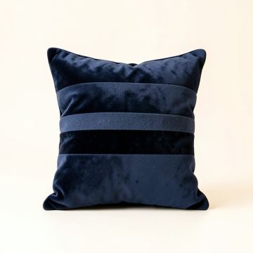 Ridge Crest Filled Accent Pillow - Navy (synthetic illustration; no displayed measurements)