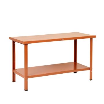 Holly Brook Empty Workshop Workbench - Terracotta