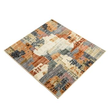 Glasser Abstract Multi-Color Area Rug