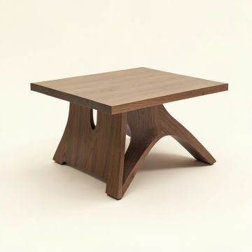 Posner Trestle Coffee Table (synthetic illustration; no displayed measurements)