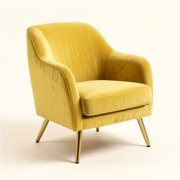 Modern New Soft Material Ergonomics Accent Chair (synthetic illustration; no displayed measurements)