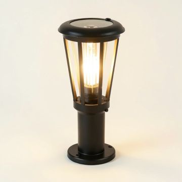 Edison-Style Solar Powered Led Lawn Ornament Pathway Light (synthetic illustration; no displayed measurements)
