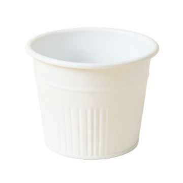 Aspen Bluff Empty Planter - White