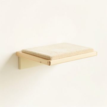 Summit Dell Wall-Mounted Cat Perch - Cream (synthetic illustration; no displayed measurements)