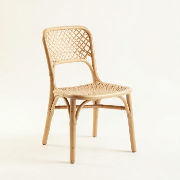 Rowan Crest Dining Chair - Beige (synthetic illustration; no displayed measurements)