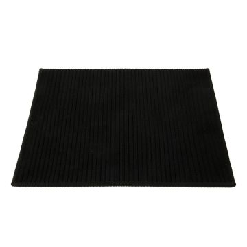 Fern Bluff Bath Mat - Black (synthetic illustration; no displayed measurements)