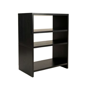 Deboer Staggered 6 Shelf Geometric Bookcase