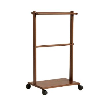 Jackman 47.24 '' Heavy Duty Free-Standing Portable Garment Rack Closet Organizer