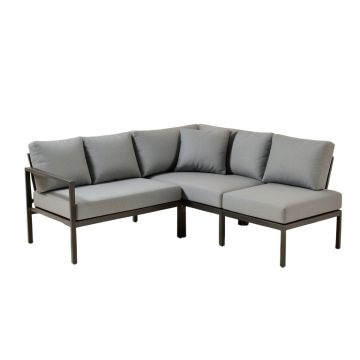 Dijonae Patio Sectional With Cushions (synthetic illustration; no displayed measurements)